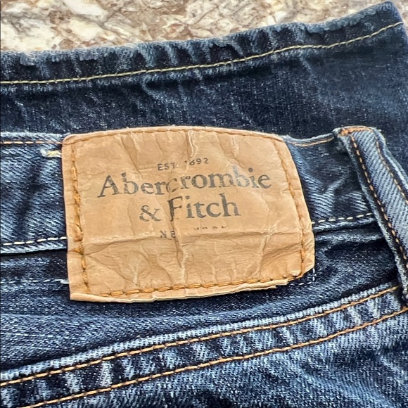 Abercrombie & Fitch Medium Blue Flare Jeans - Picture 6 of 8